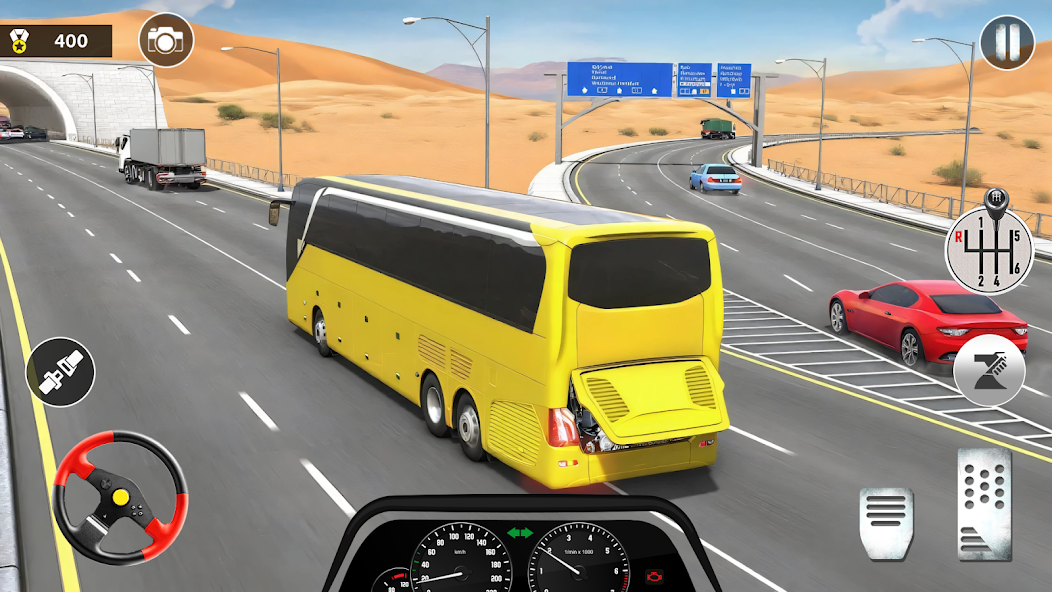 Coach Bus Driving Simulator 3D screenshot 3