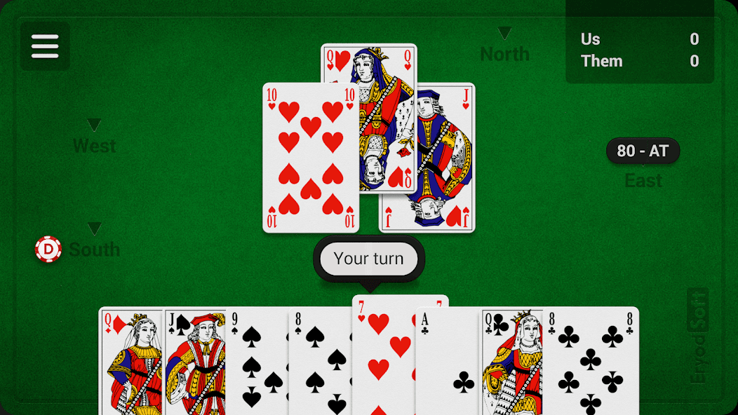 French Coinche screenshot 1