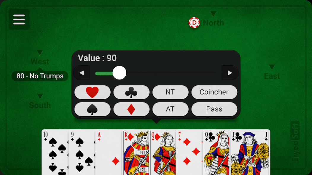 French Coinche screenshot 3