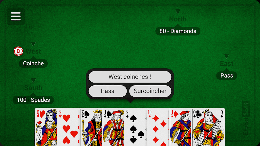 French Coinche screenshot 4
