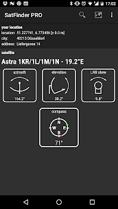SatFinder Pro screenshot 1