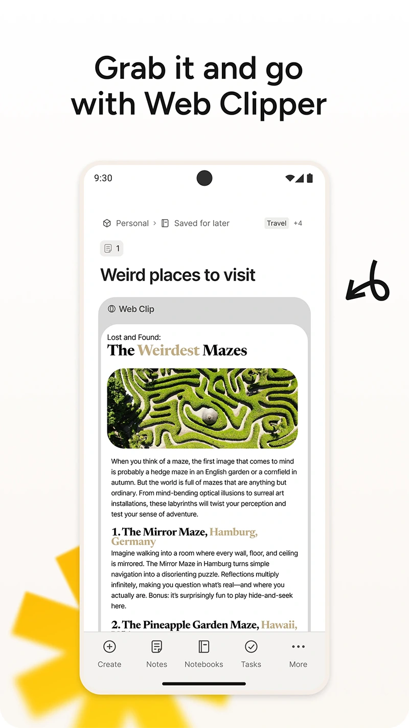 Evernote screenshot 8
