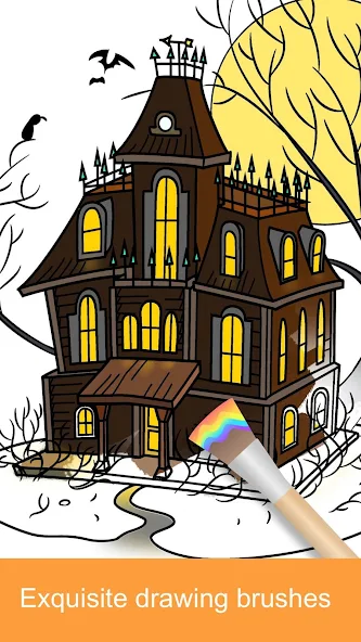 Halloween Coloring screenshot 3