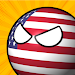 Screenshot 1 of the eSim Countryballs Country Game