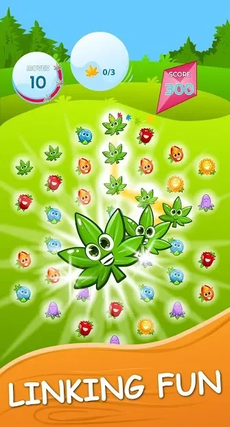 Blast Match 3 Flowers Blossom in Garden Weed Game
