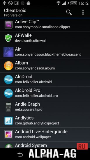 Cheat Droid screenshot 2