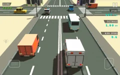 Blocky Traffic Racer screenshot 2