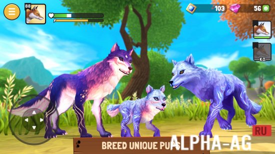 Animal Kingdoms: Wild Sim MMO screenshot 2