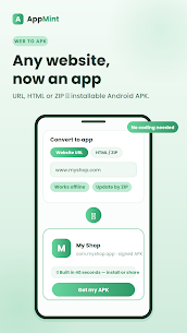 AppMint - Web2Apk screenshot 1