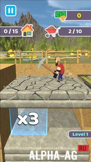 Взломанный Block Breaker Miner screenshot 4