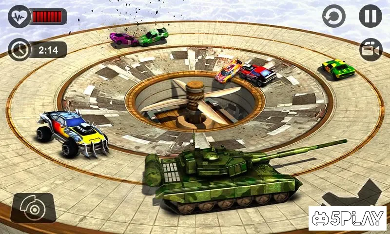 Whirlpool Demolition Derby Tank War Hero