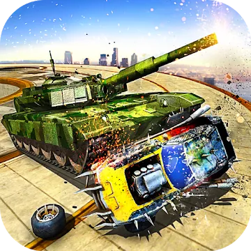 Whirlpool Demolition Derby Tank War Hero screenshot 1