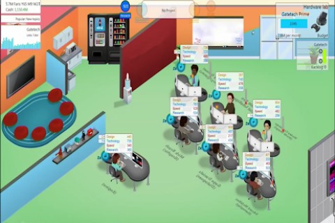 Game Dev Manager Tycoon screenshot 1