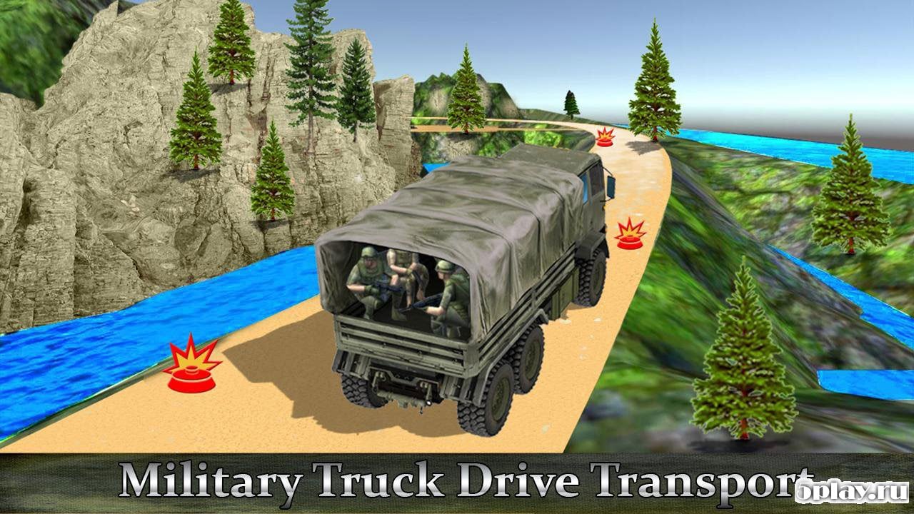 Army Truck Off-road Drive Cargo Duty