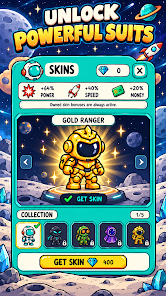 Idle Space Shooter: RPG Gunner screenshot 2