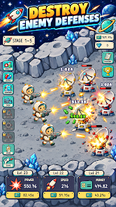 Idle Space Shooter: RPG Gunner screenshot 3