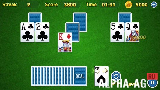 TriPeaks Solitaire Challenge screenshot 4