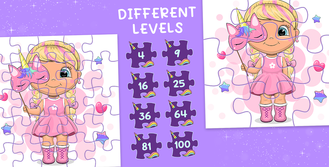 Unicorn Puzzles screenshot 3