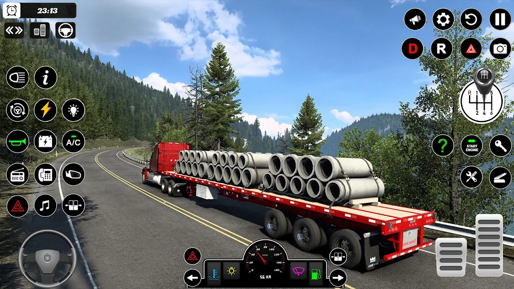 US Truck Driving Cargo Games screenshot 1