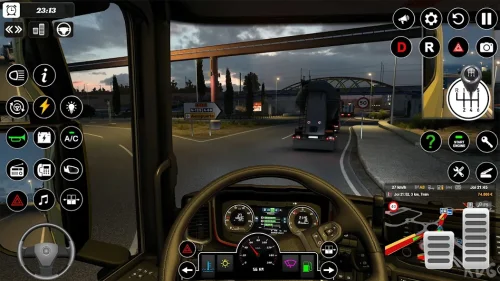 US Truck Driving Cargo Games screenshot 2