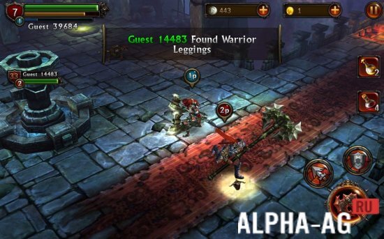 Взломанный Eternity Warriors screenshot 2