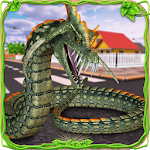 Furious Anaconda Dragon Snake City Rampage screenshot 1