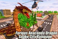 Furious Anaconda Dragon Snake City Rampage screenshot 4
