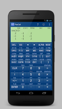 Scientific Calculator PasCal screenshot 2