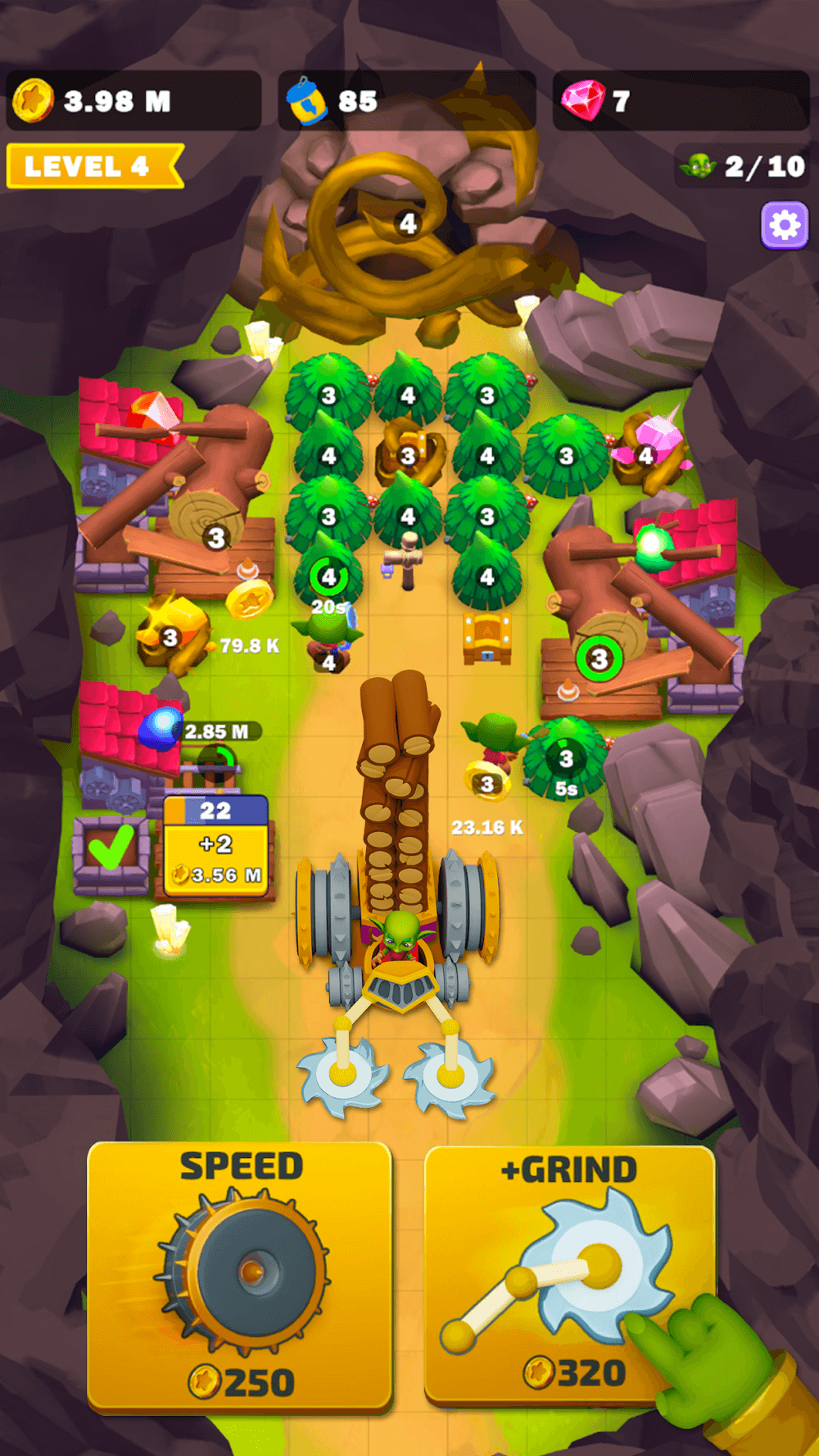 Goblins Wood: Tycoon Idle Game screenshot 3
