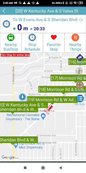 Denver RTD Bus Tracker screenshot 4
