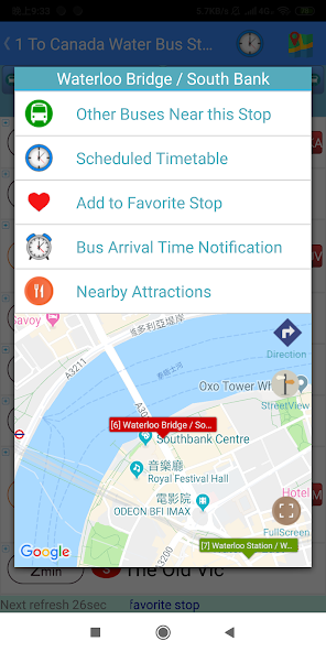 London Bus Tracker screenshot 3