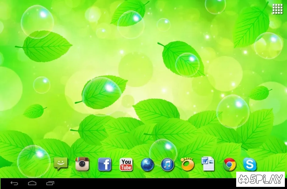 Spring Leaves Live Wallpaper