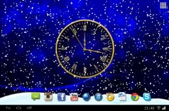 Зимние Часы живые обои screenshot 2