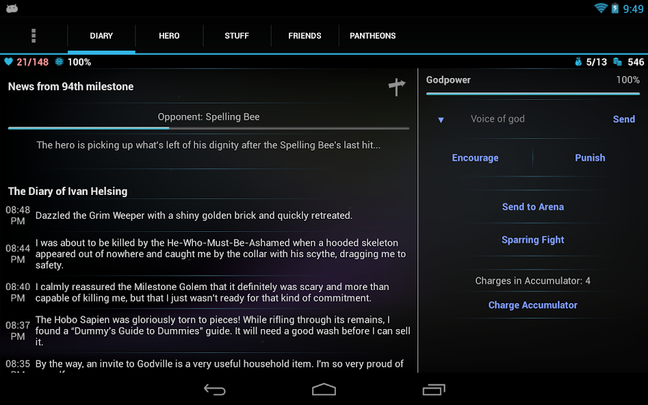 Godville screenshot 5