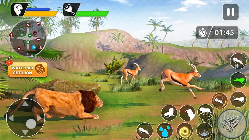 Lion Games: Animal Simulator 3D screenshot 5
