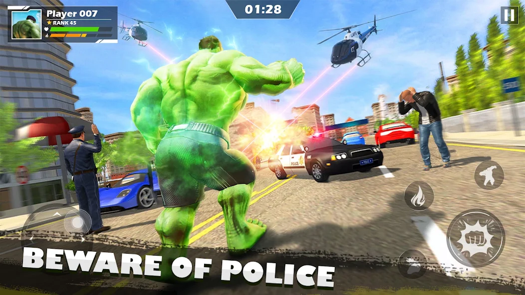 Grand Monster Super Hero Games screenshot 2