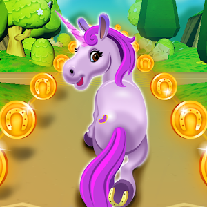 Unicorn Runner 3D gameplay screenshot 1