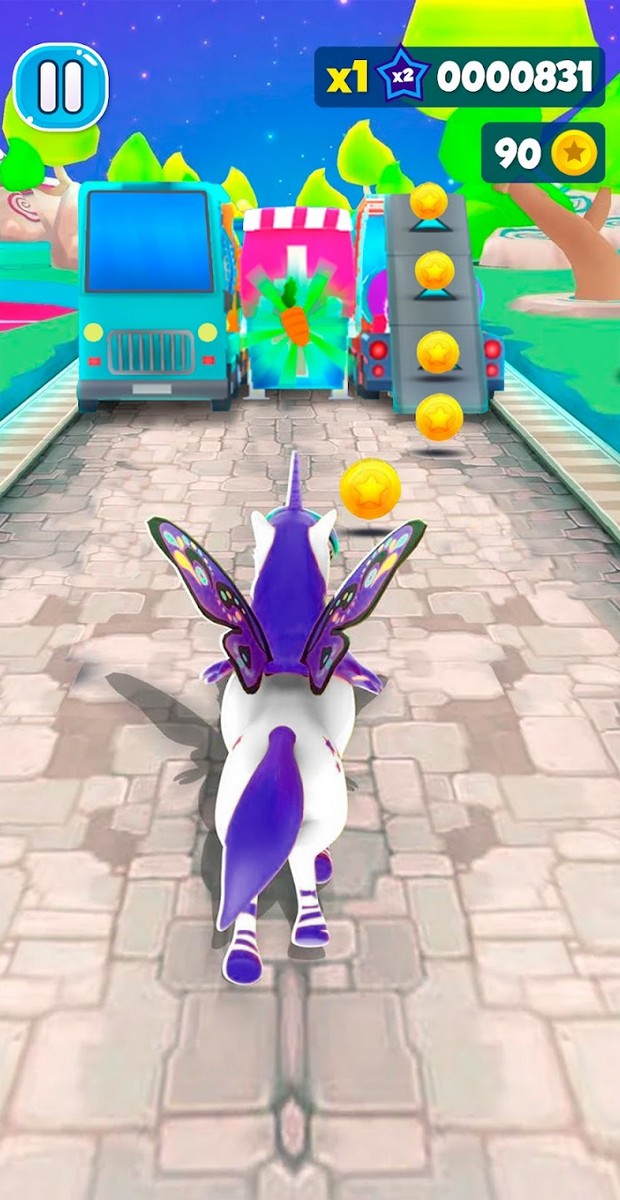 Unicorn Runner 3D gameplay screenshot 5