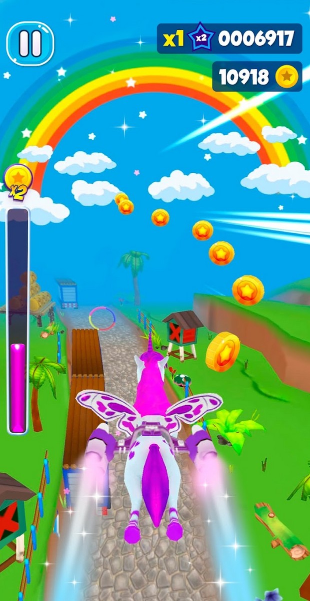 Unicorn Runner 3D gameplay screenshot 6