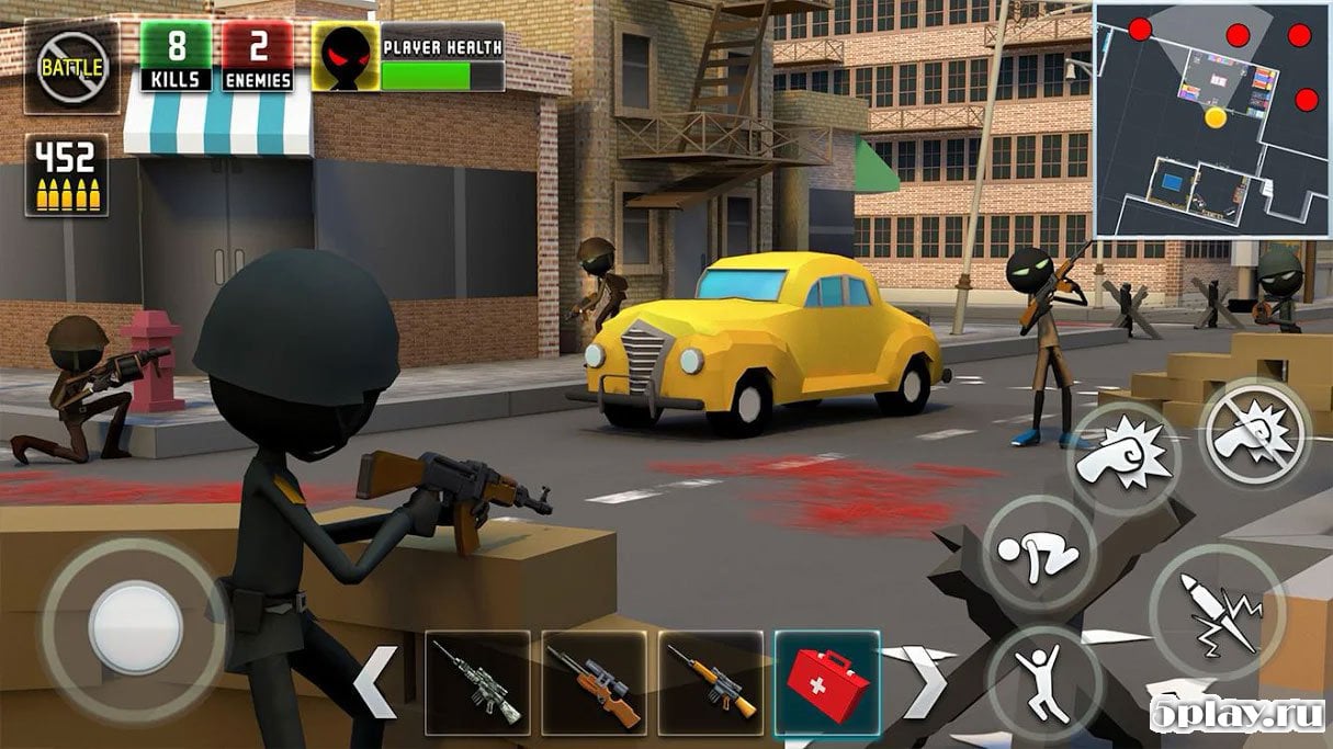 Stickman Royale : World War Battle