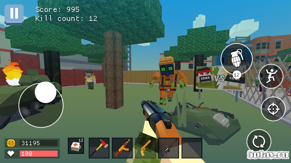 Pixel Combat: World of Guns
