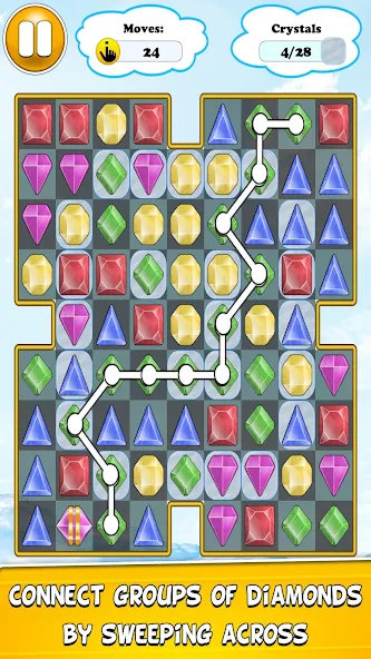 Connect Diamonds Mania screenshot 1
