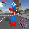 Capitain Stickman Spider Rope Hero Gangstar City screenshot 1