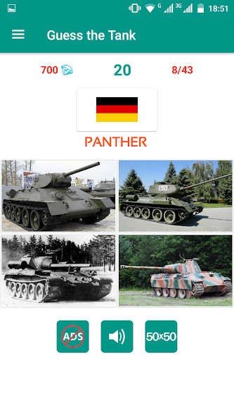 Guess the Tank screenshot 1