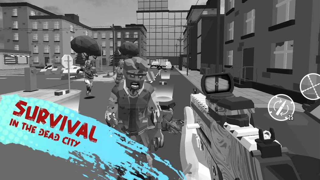 Survive Z War: FPS Shooter screenshot 2