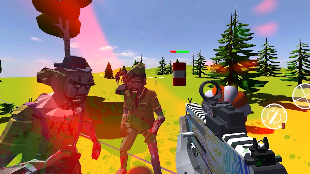 Survive Z War: FPS Shooter screenshot 4