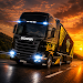 Ultimate Euro Truck Sim gameplay screenshot 1