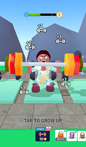 Roblock Gym Clicker: Tap Hero screenshot 2