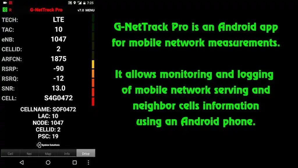 G-NetTrack Pro screenshot 6