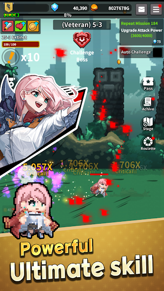 Idle Gunblader screenshot 2